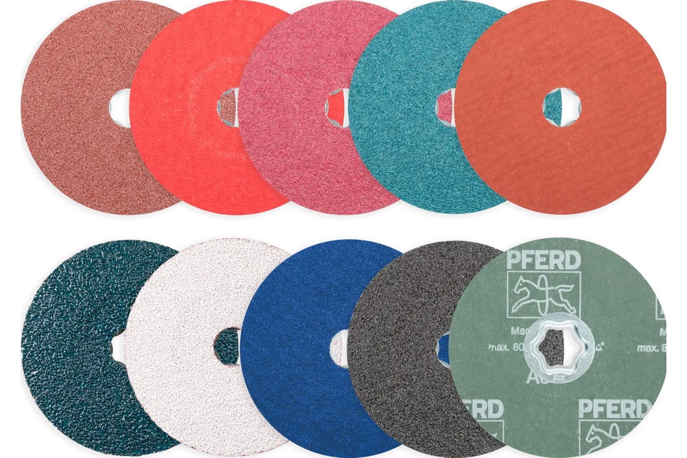 COMBICLICK Fiber Disk 125 mm CO Seramik